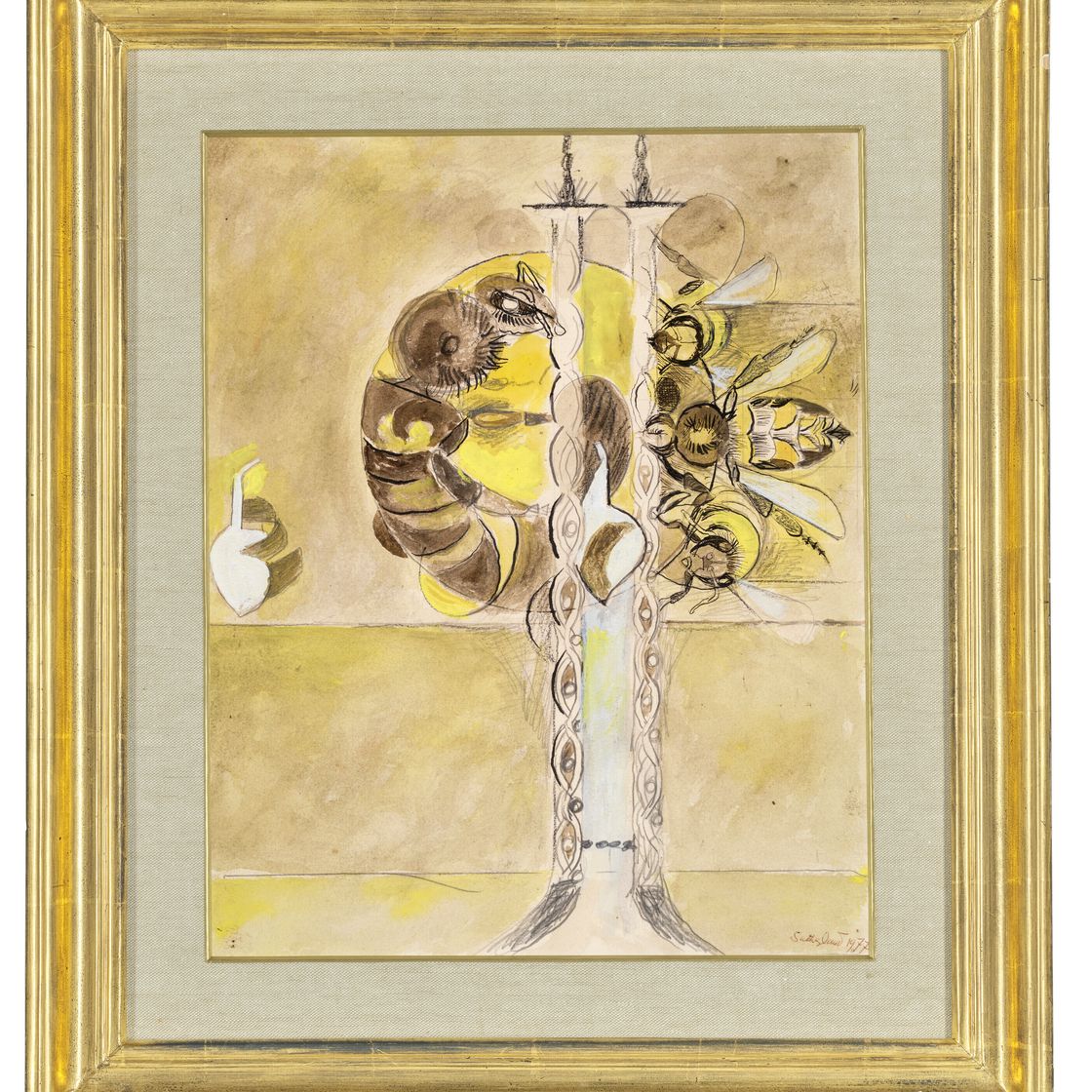 Graham Sutherland — Изучение пчел, изображение 2