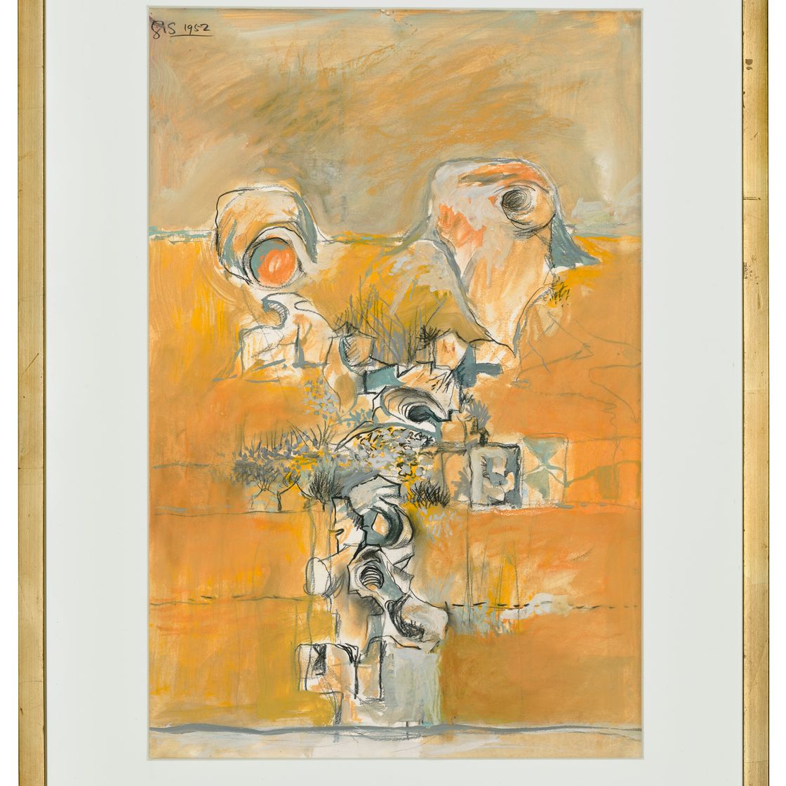 Graham Sutherland — Пейзаж со скалами, изображение 2
