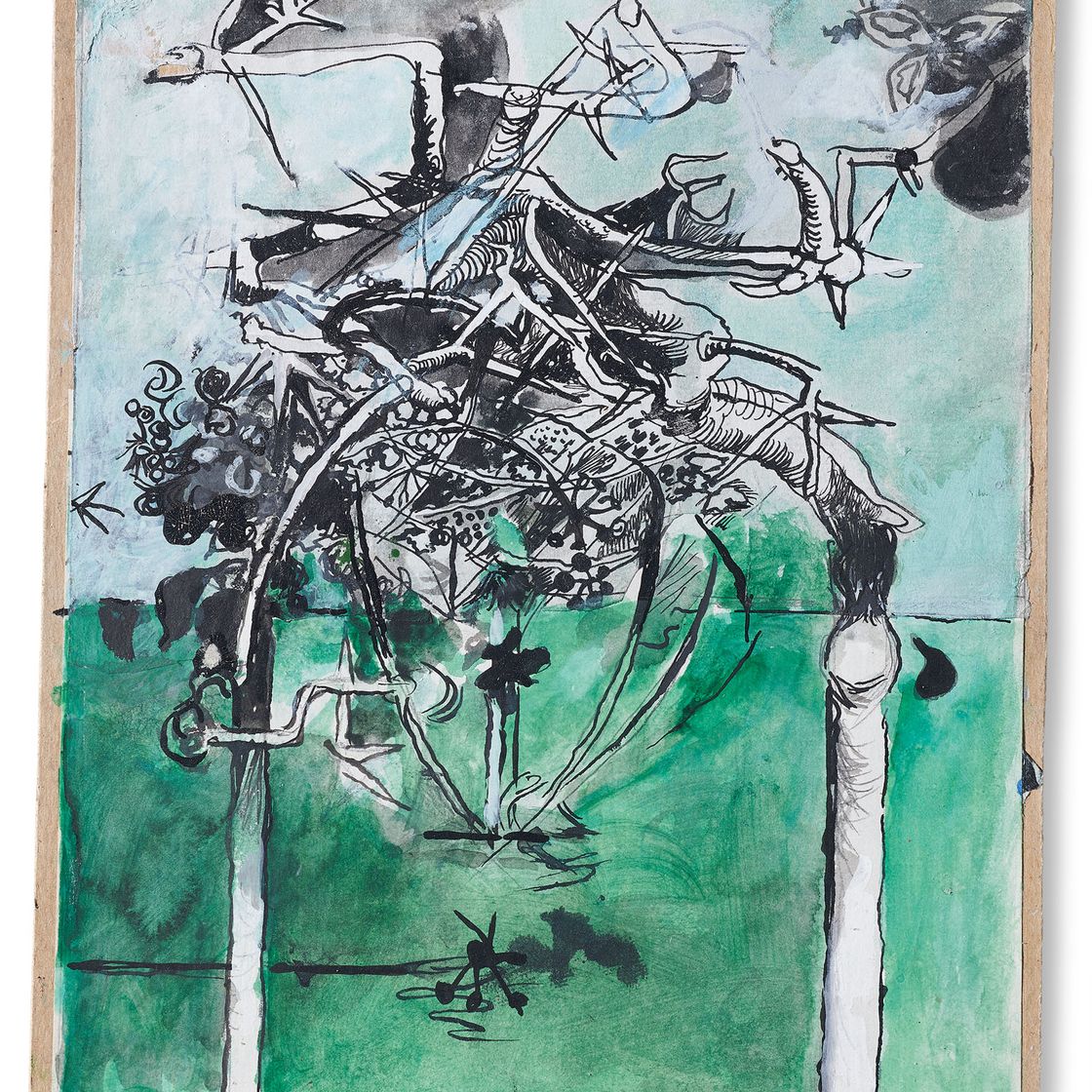 Graham Sutherland — Исследование для терновых деревьев