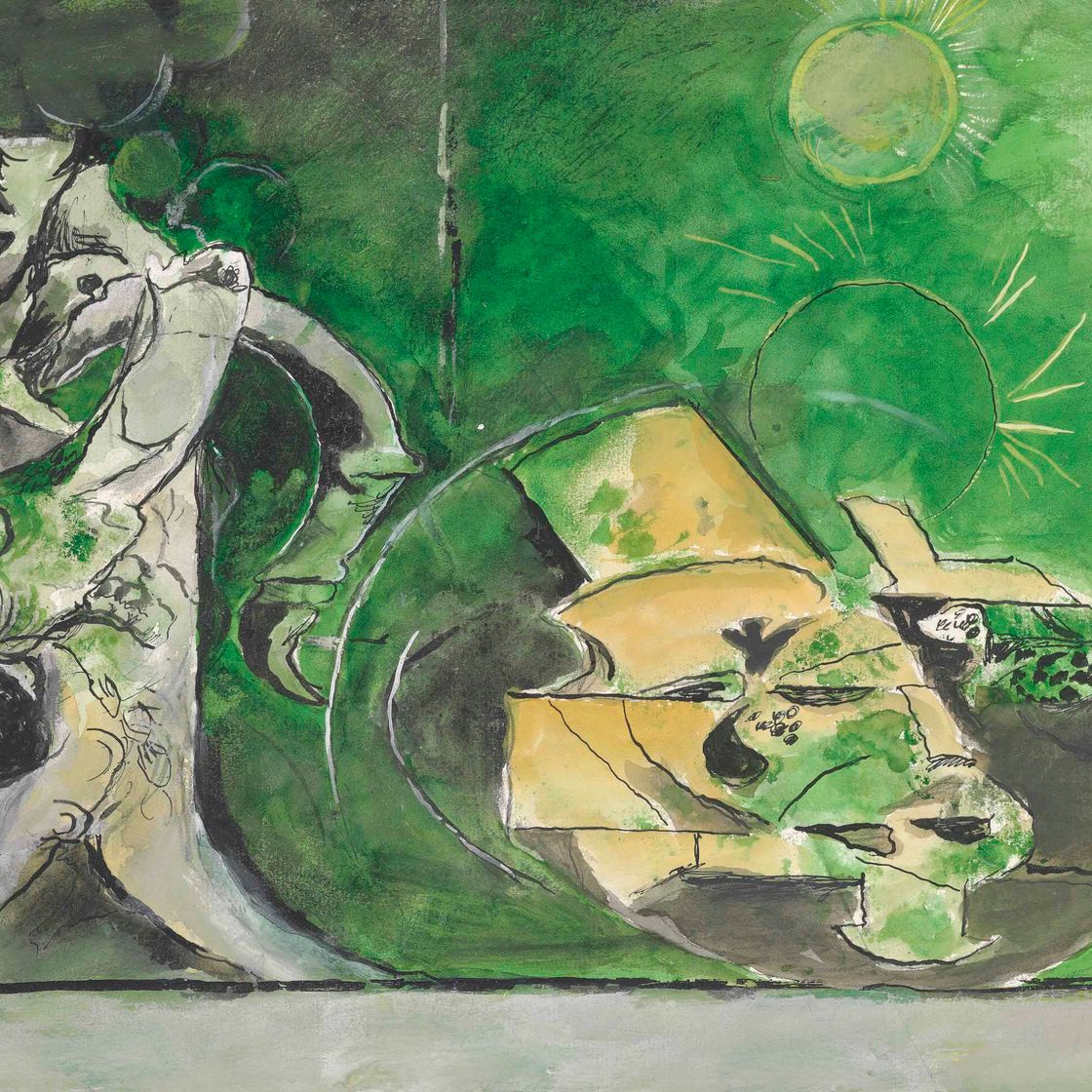Graham Sutherland — Уэльский пейзаж
