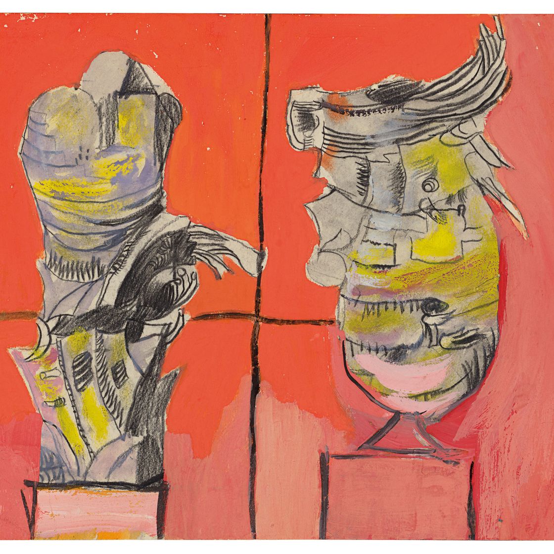 Graham Sutherland — Стоячие формы, изображение 1