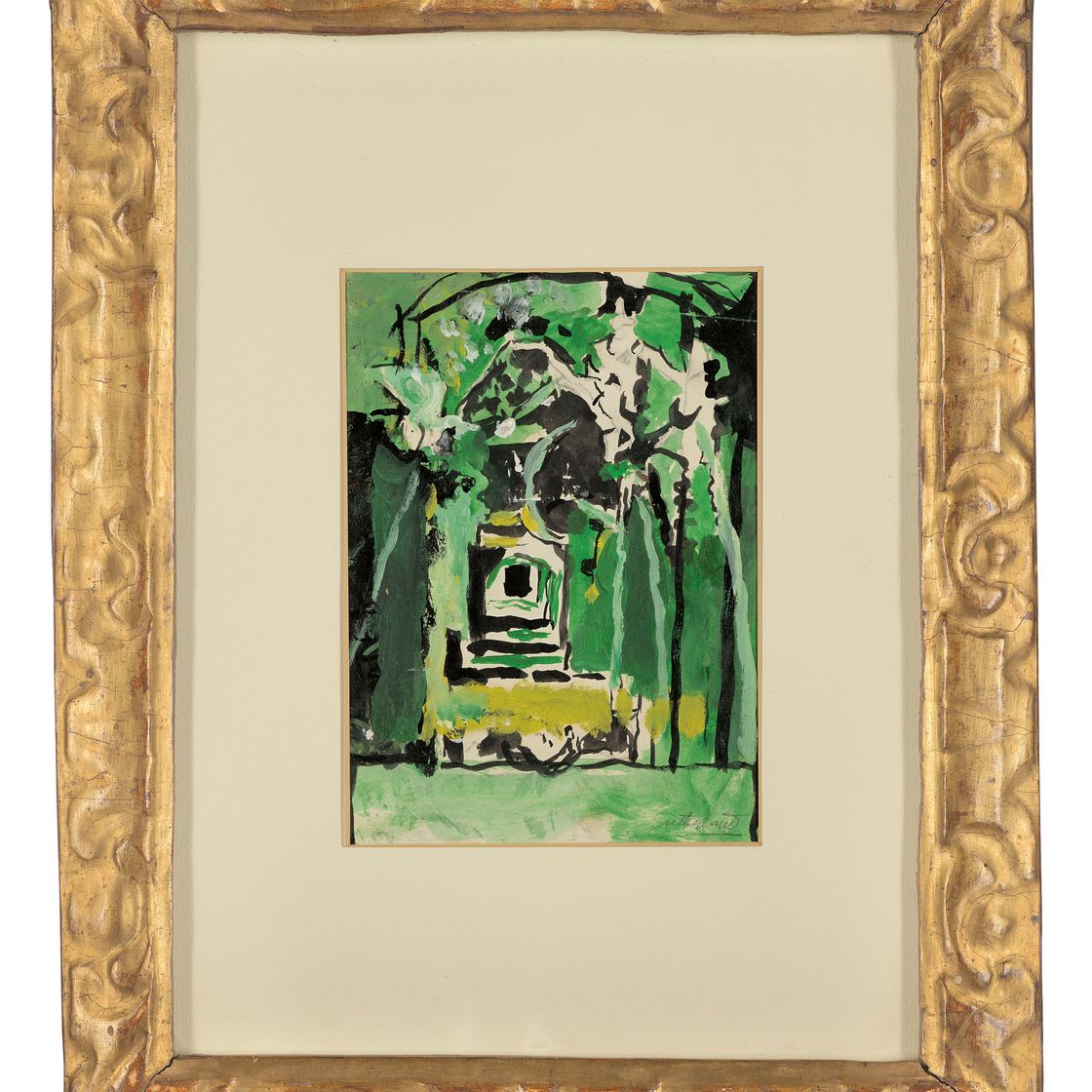 Graham Sutherland — Интерьер из дерева