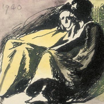Graham Sutherland — Сидящие фигуры