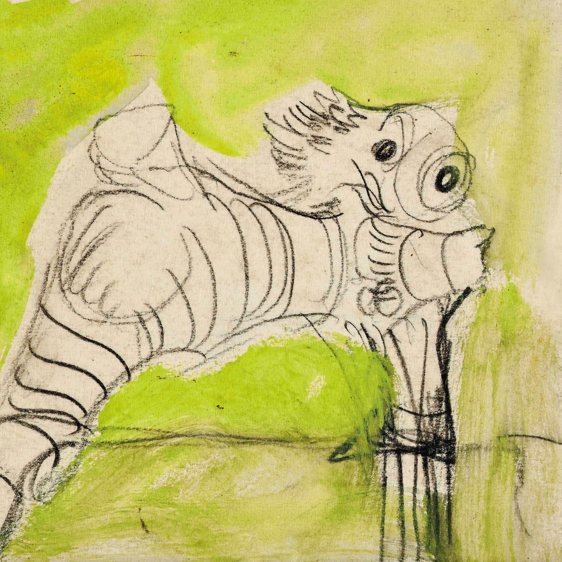Graham Sutherland — Исследование на тему "Происхождение земли"
