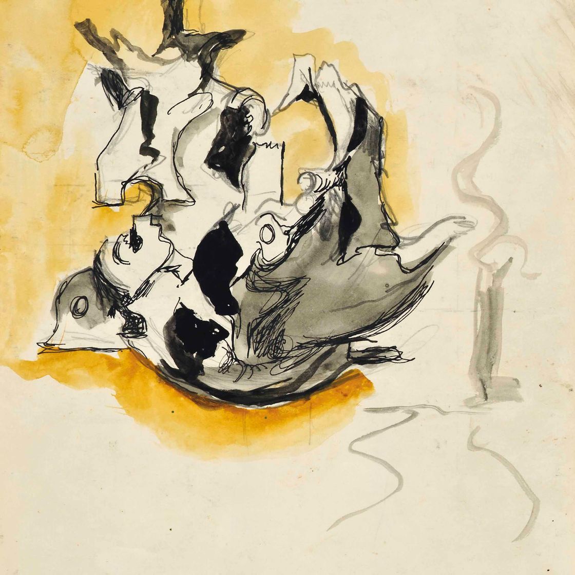 Graham Sutherland — Образуется в устье реки