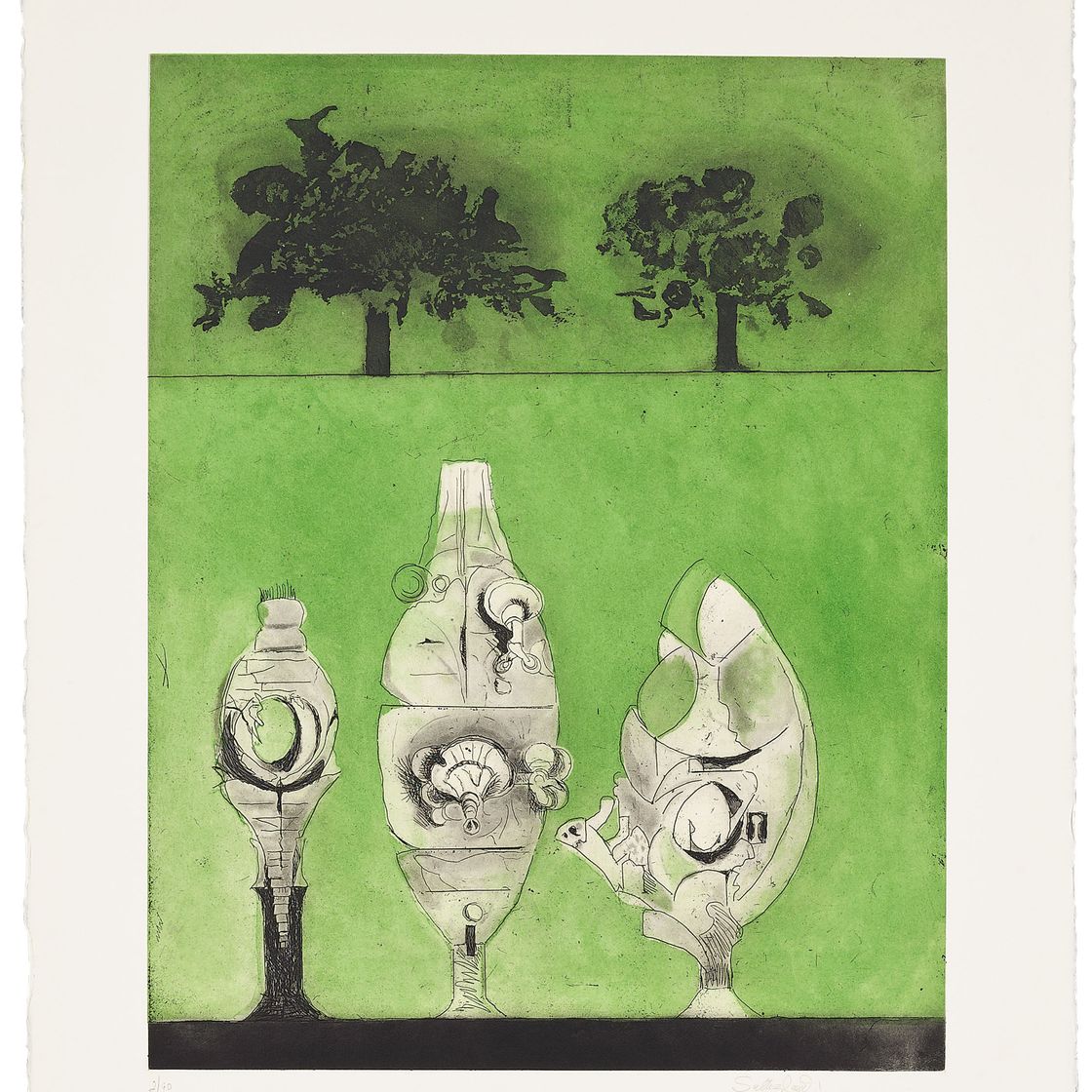 Graham Sutherland — Три постоянные формы, изображение 1