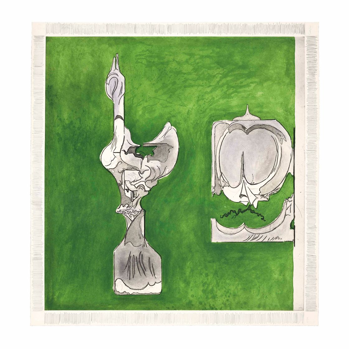 Graham Sutherland — Птица и расколотый камень