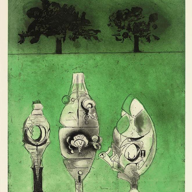 Graham Sutherland — Три постоянные формы