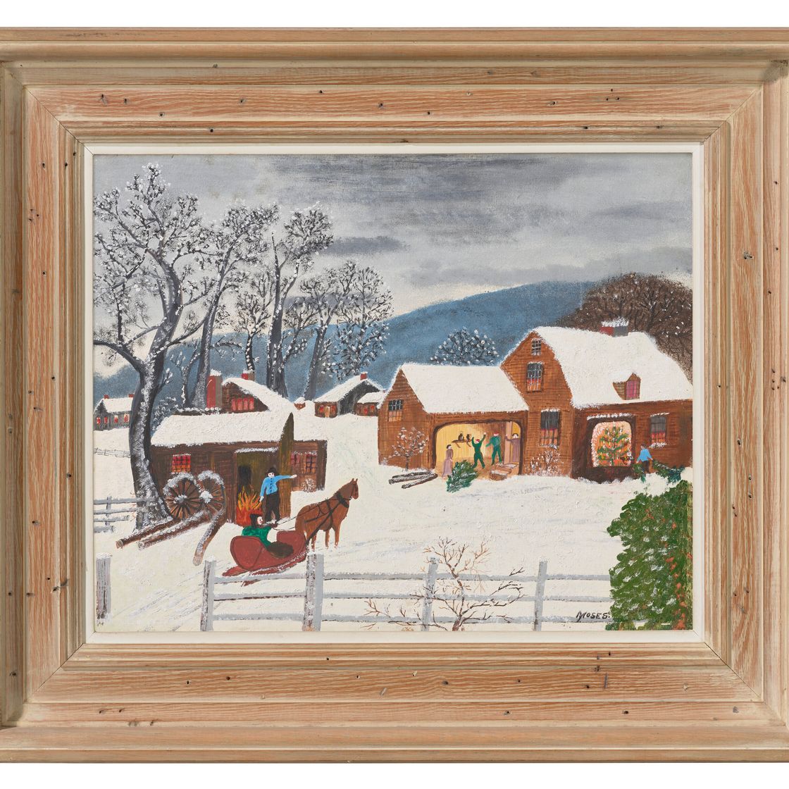 Grandma Moses — Одинокий бродяга или путешественник, изображение 2