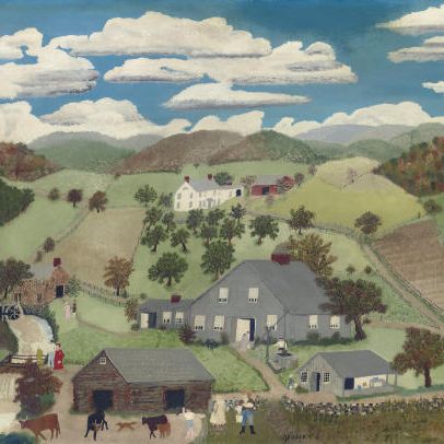 Grandma Moses — Старое дубовое ведро
