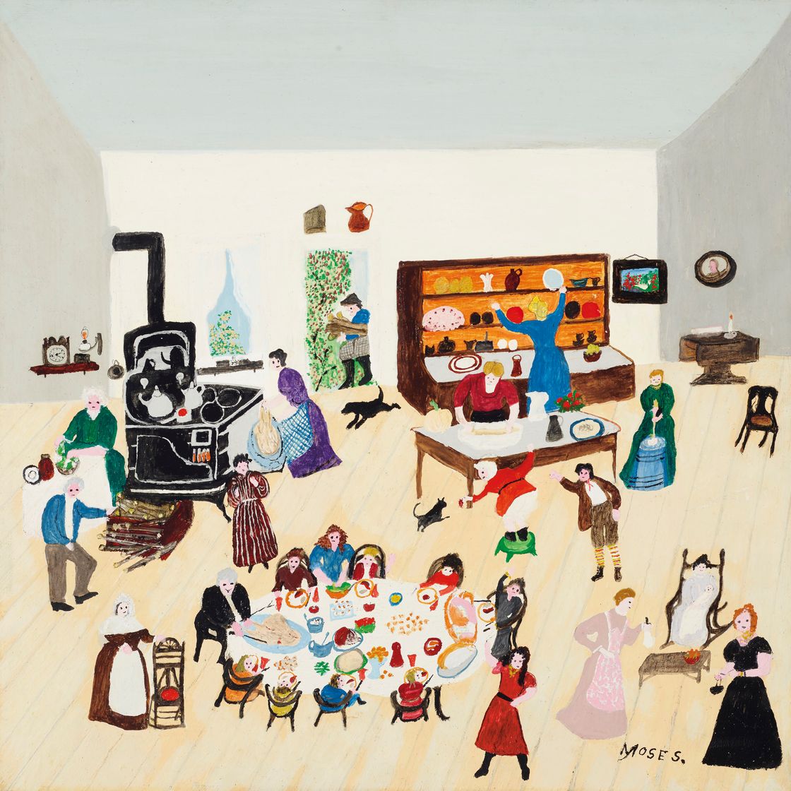 Grandma Moses — Благодарение