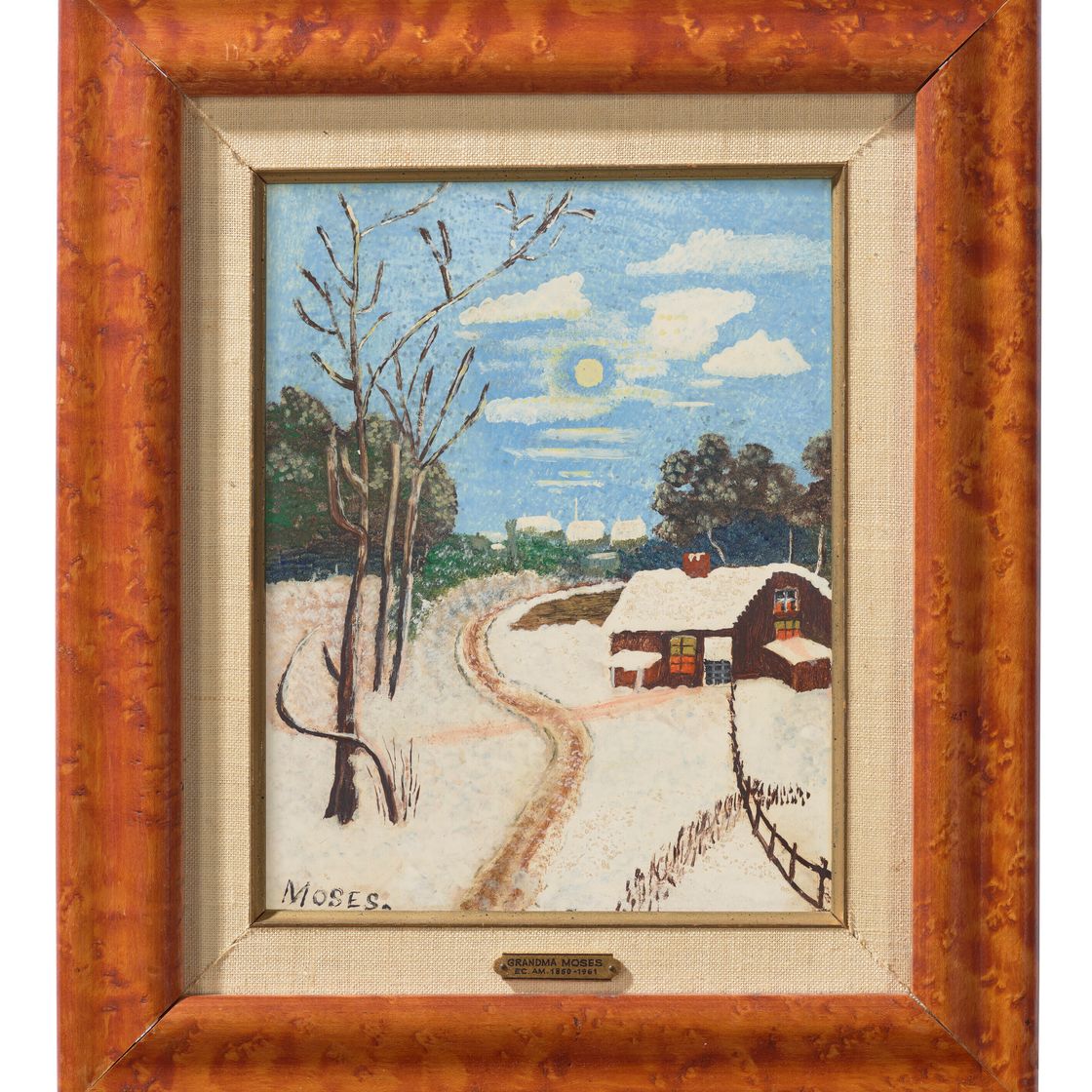 Grandma Moses — На проселочной дороге, № 2, изображение 2