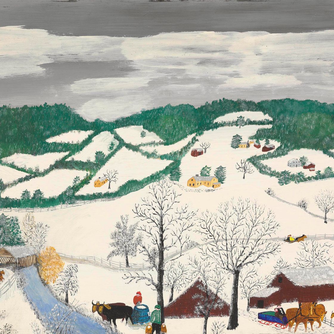 Grandma Moses — Темное небо