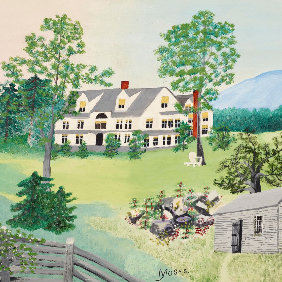 Grandma Moses — Дом в Манчестере