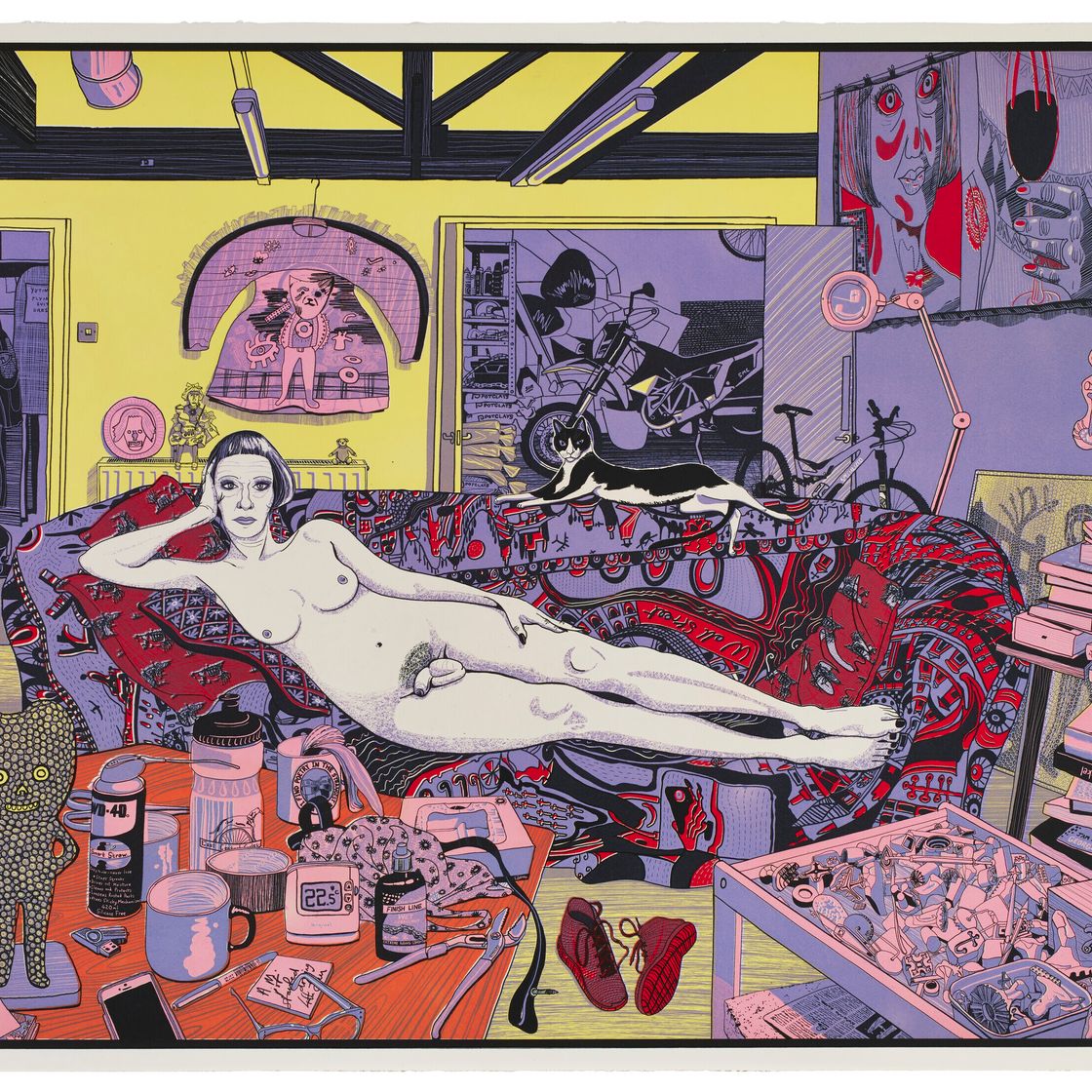 Grayson Perry — Лежащий художник