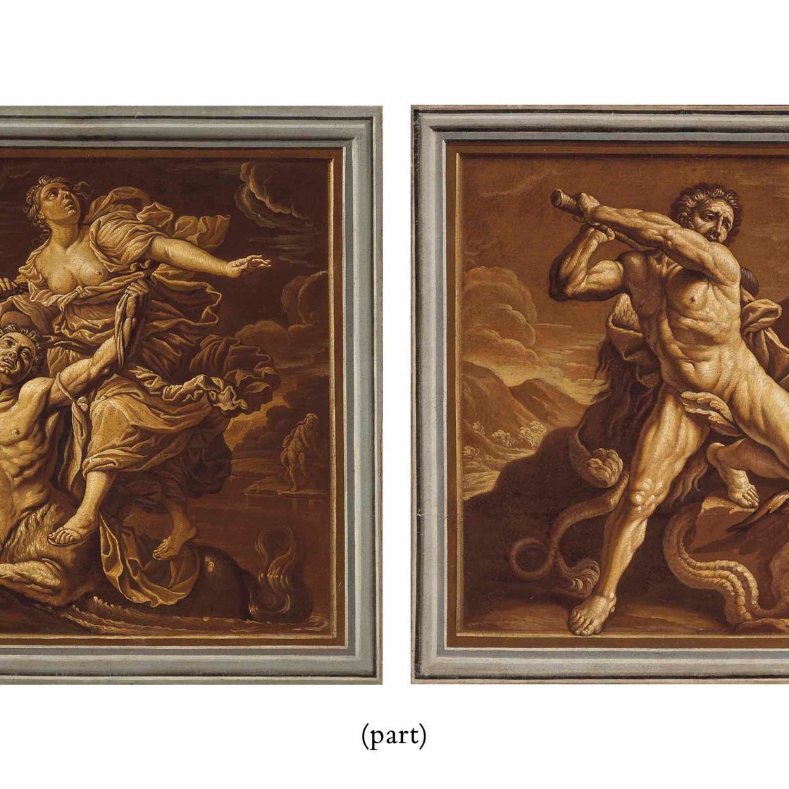 Guido Reni — Сцены из жизни Геракла в Брунее (две иллюстрации), изображение 1