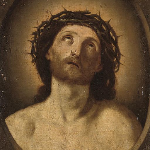 Guido Reni — Ecce Homo, в притворном овале