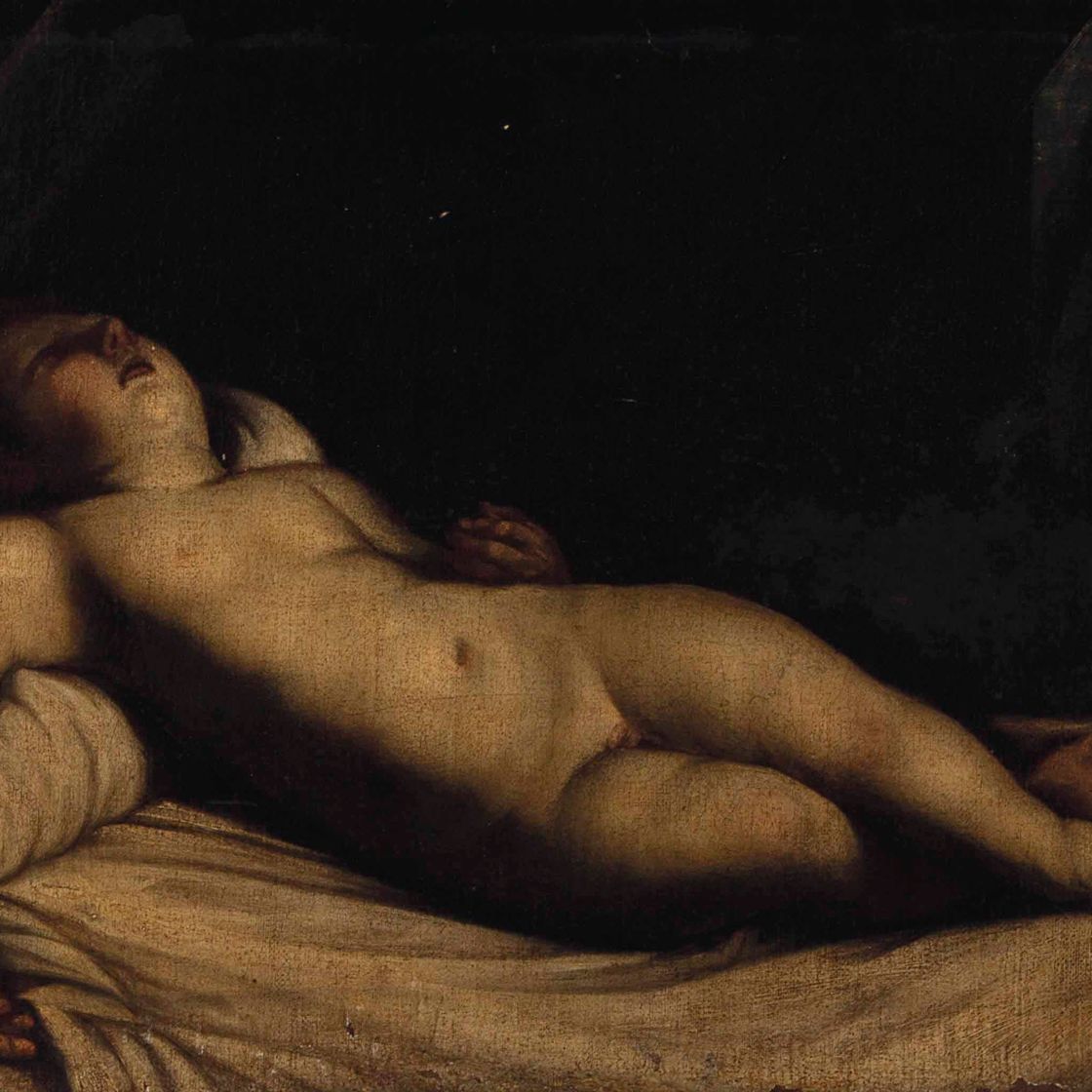 Guido Reni — Спящий Купидон