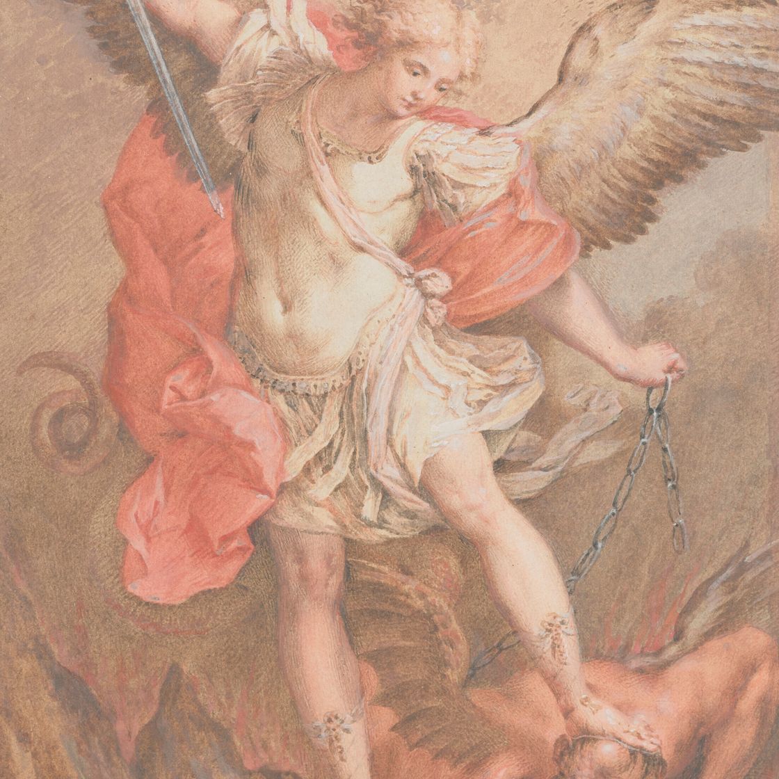 Guido Reni — Архангел Михаил, убивающий дьявола, изображение 1