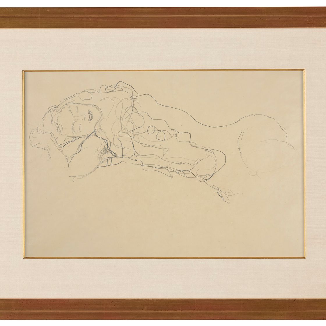 Gustav Klimt — Правообладатель Халбакт нах связывает, изображение 2