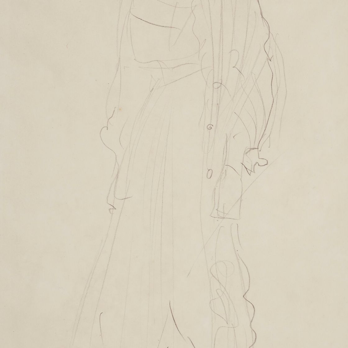 Gustav Klimt — Исследование для библиотеки Маргарет Стонборо-Витгенштейн, изображение 1