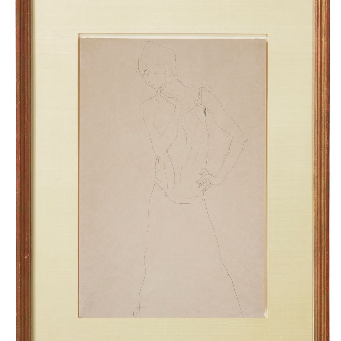 Gustav Klimt — Передняя стенка, прямая рука и тонкий желобок, изображение 2
