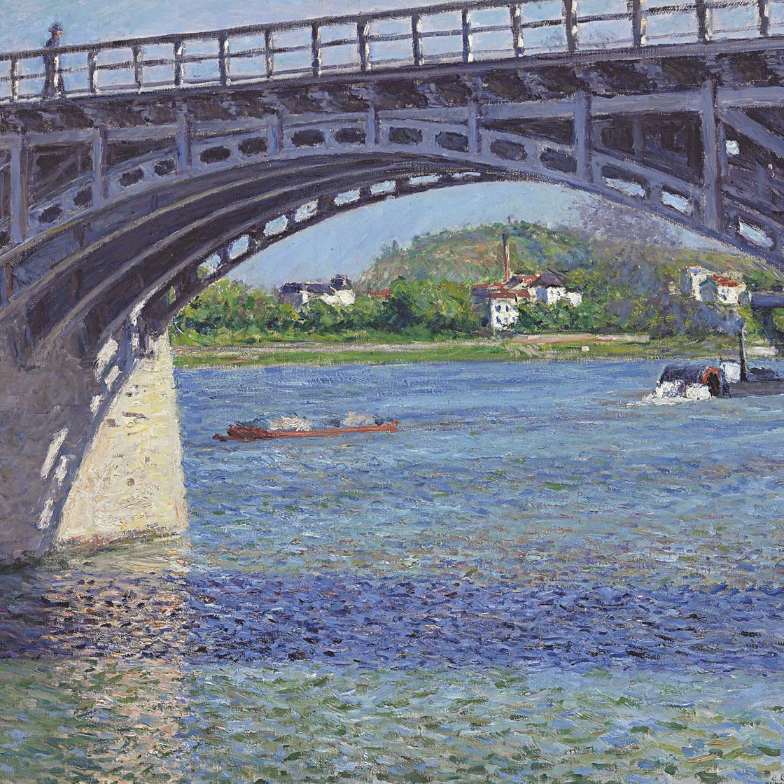 Gustave Caillebotte — Мост Аржантей и Сены