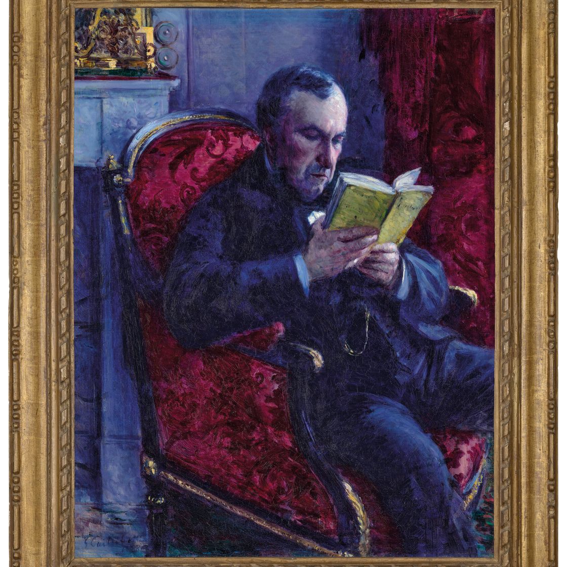 Gustave Caillebotte — Портрет Евгении Дофресн Лизант, изображение 2