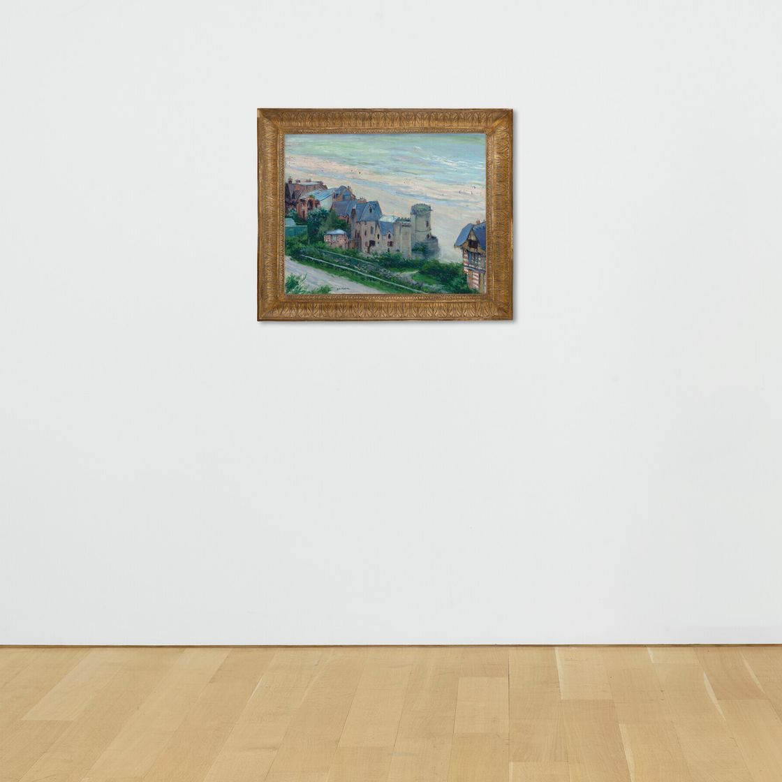 Gustave Caillebotte — Трувиль, пляж и виллы, изображение 4