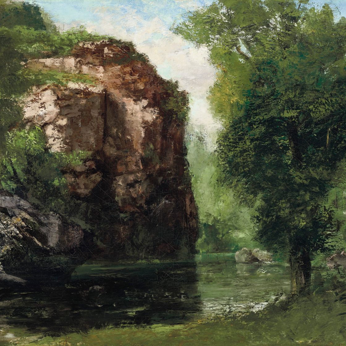 Gustave Courbet — Границы между людьми, живущими по соседству