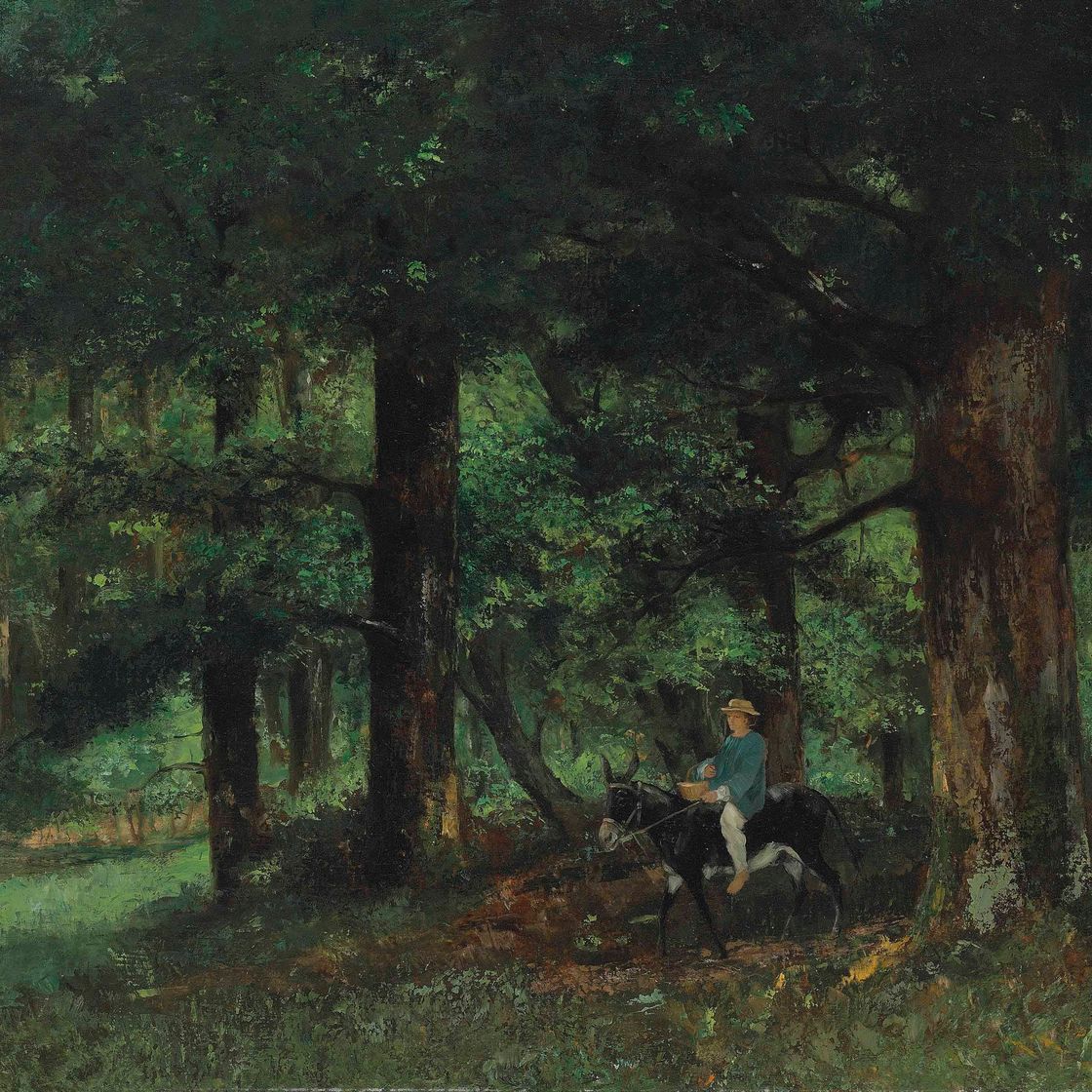 Gustave Courbet — Парк Рошмон