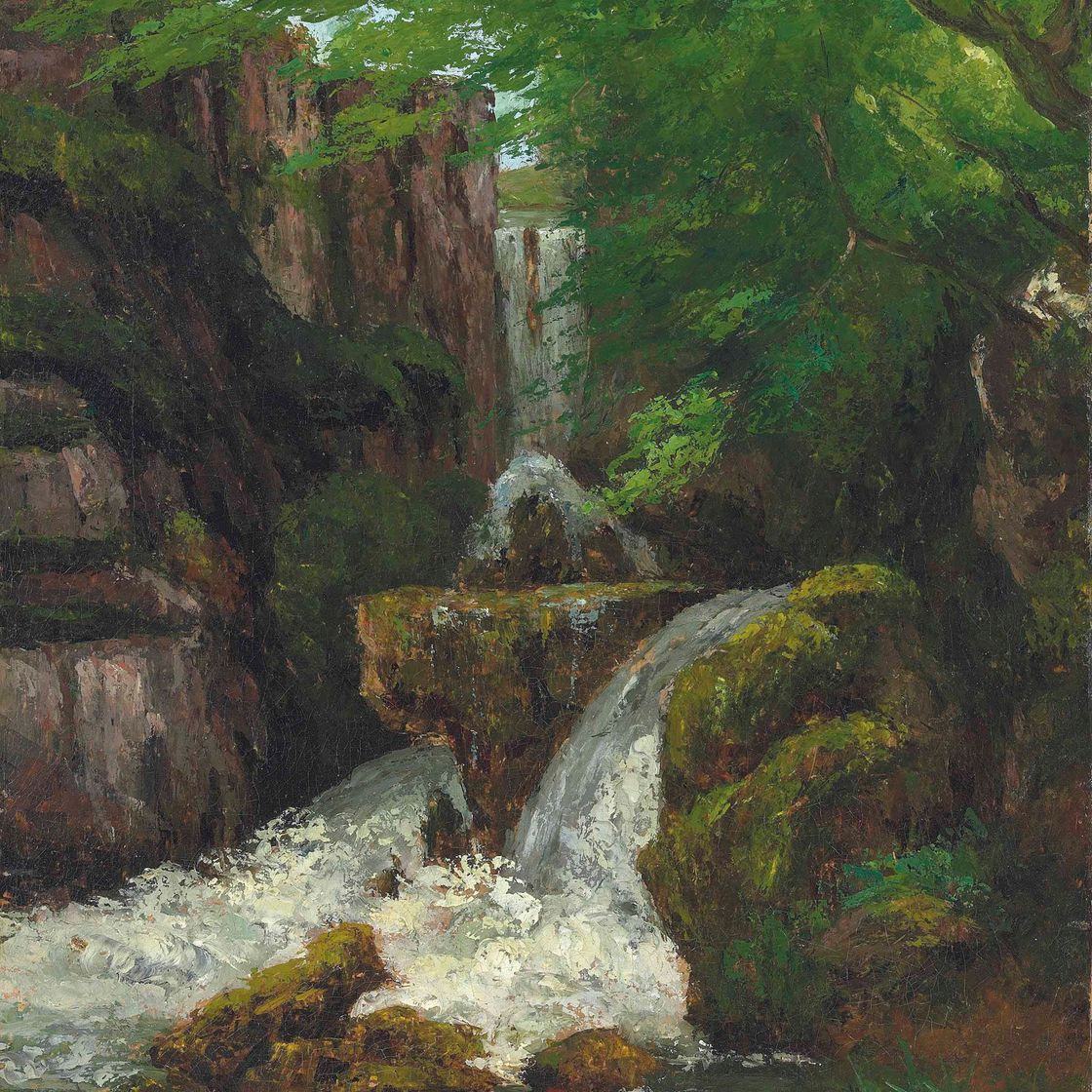 Gustave Courbet — Фалезы и каскады