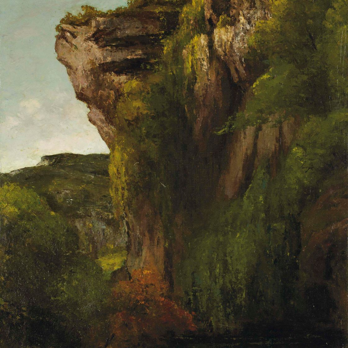 Gustave Courbet — Границы Лу-авек-рошерс