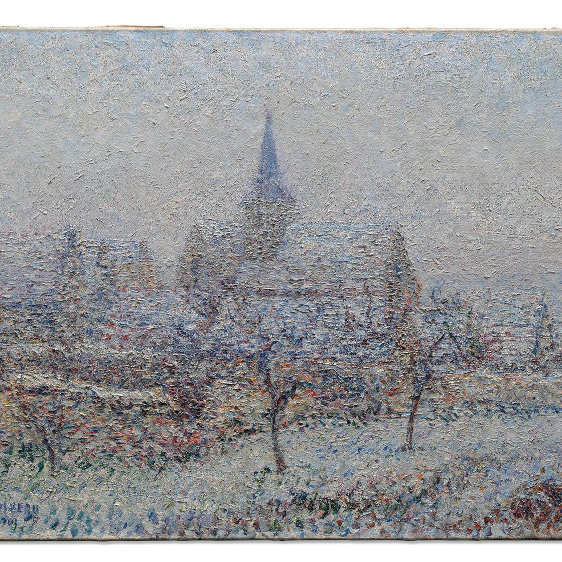 Gustave Loiseau — Церковь Беннекур, влияние соседей, изображение 2