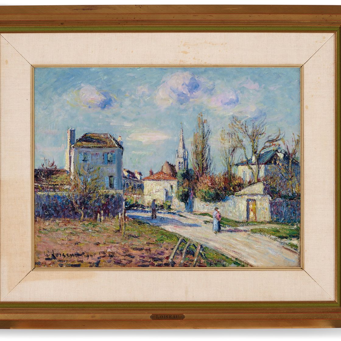 Gustave Loiseau — Ле-виллидж-де-Марейль, изображение 2