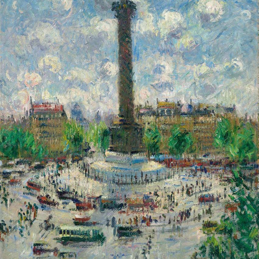 Gustave Loiseau — Площадь Бастилии