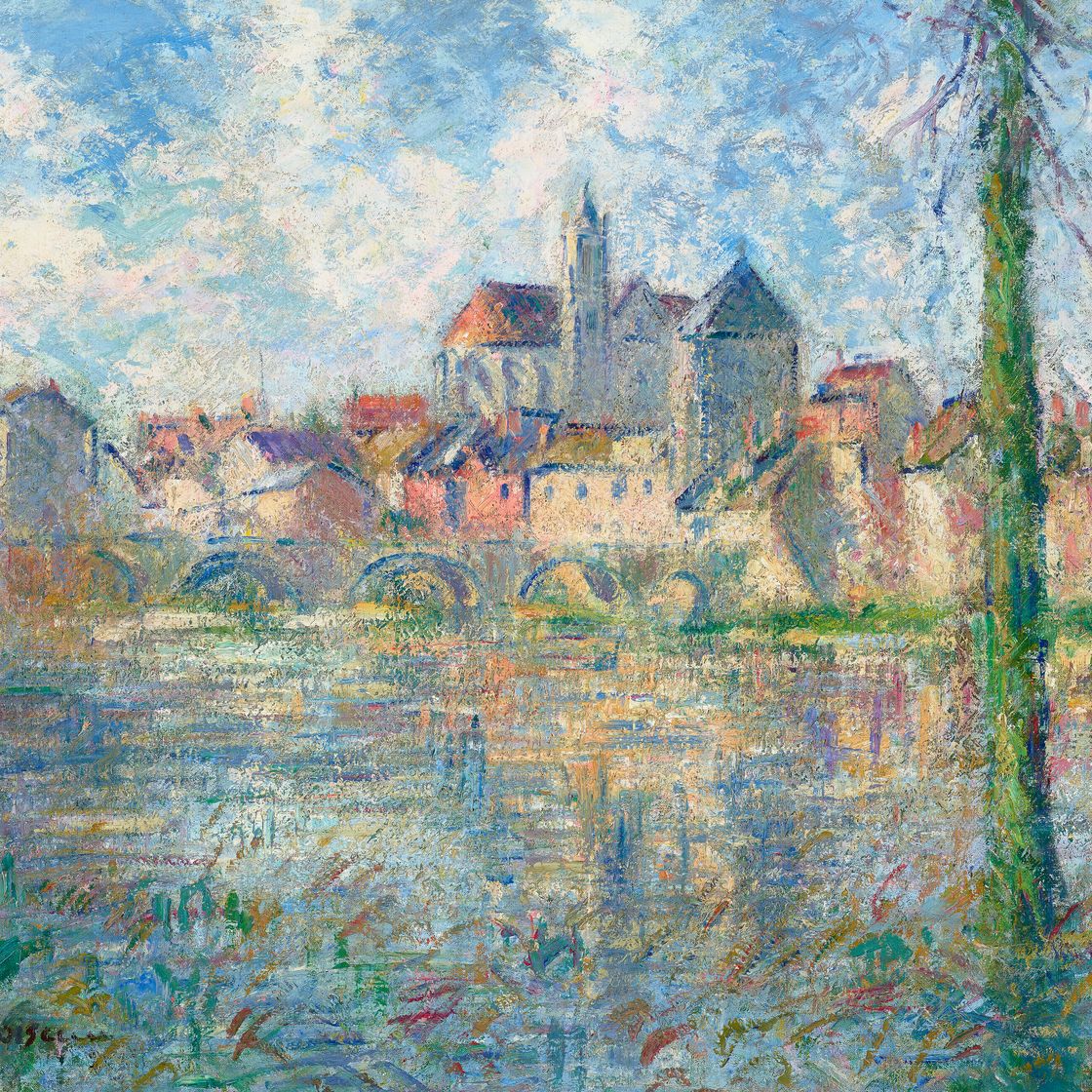 Gustave Loiseau — Море-сюр-Луан, изображение 1