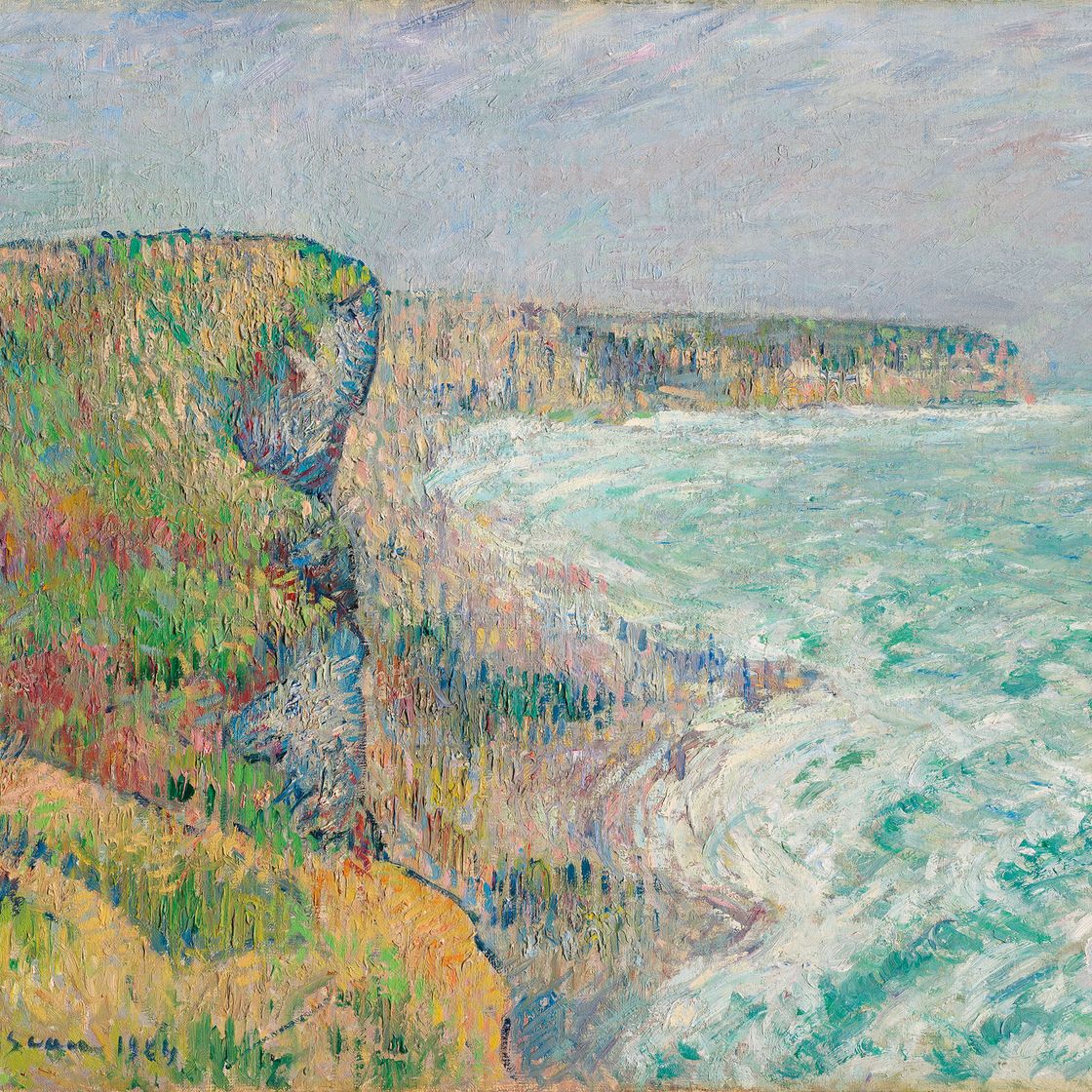 Gustave Loiseau — Фалези из порта в Ливере, изображение 3