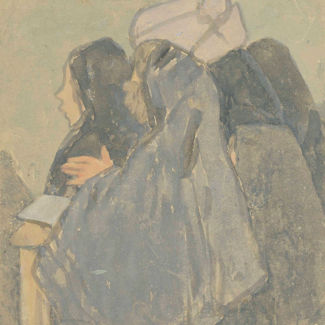 Gwen John — Женщины во время молитвы