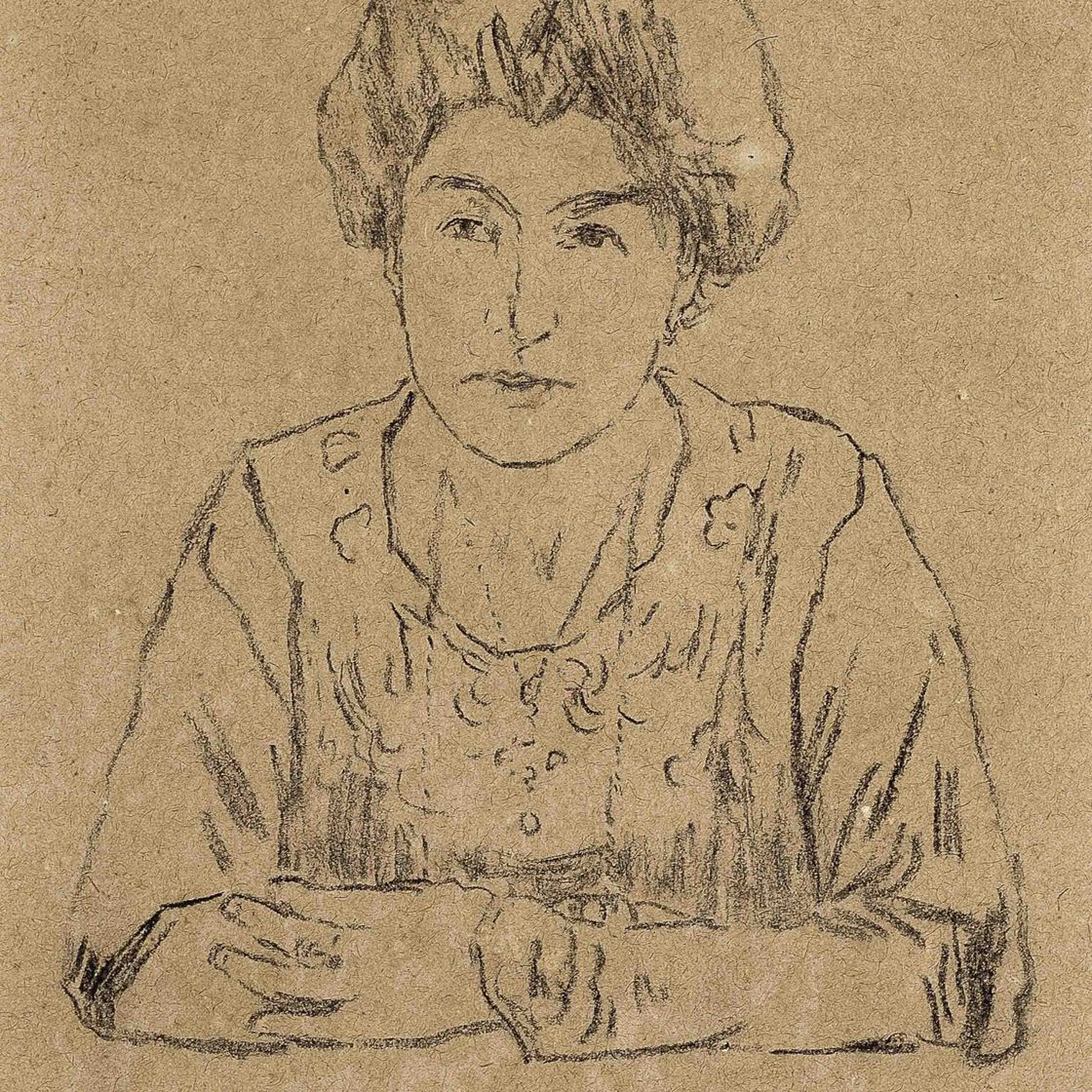 Gwen John — Портрет Изабель Боузер