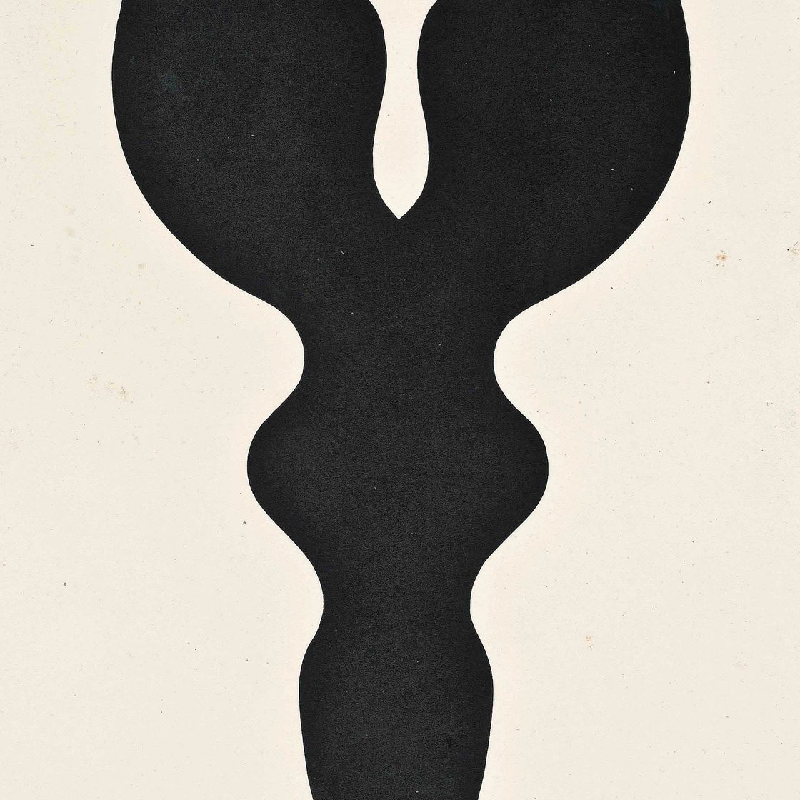 Hans Arp — Идол, от: La Magie Quotidienne (Arntz 233)