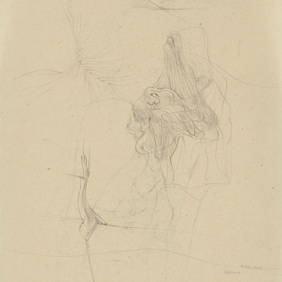 Hans Bellmer — Без названия, этюд для "Истории земли" Жоржа Батая (от начала до конца), изображение 3