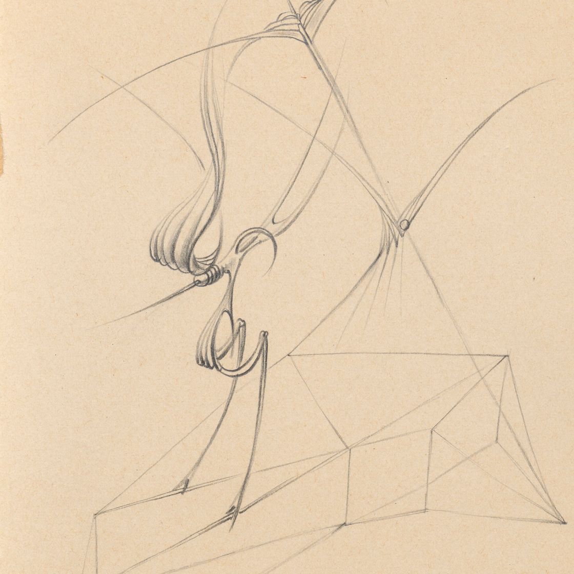 Hans Bellmer — Большая линия соприкосновения, изображение 1