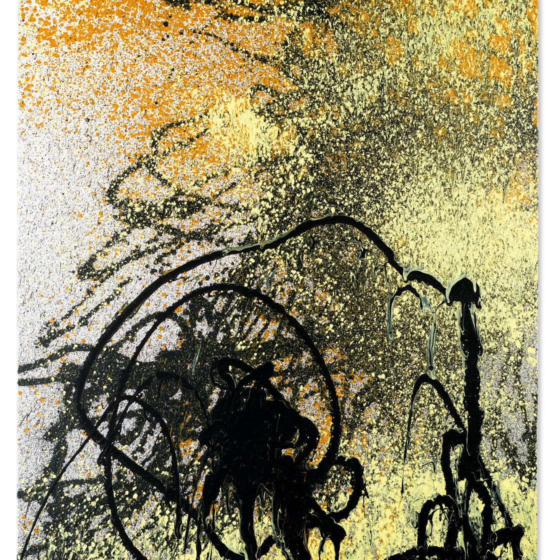 Hans Hartung — Т1989-А24, изображение 1