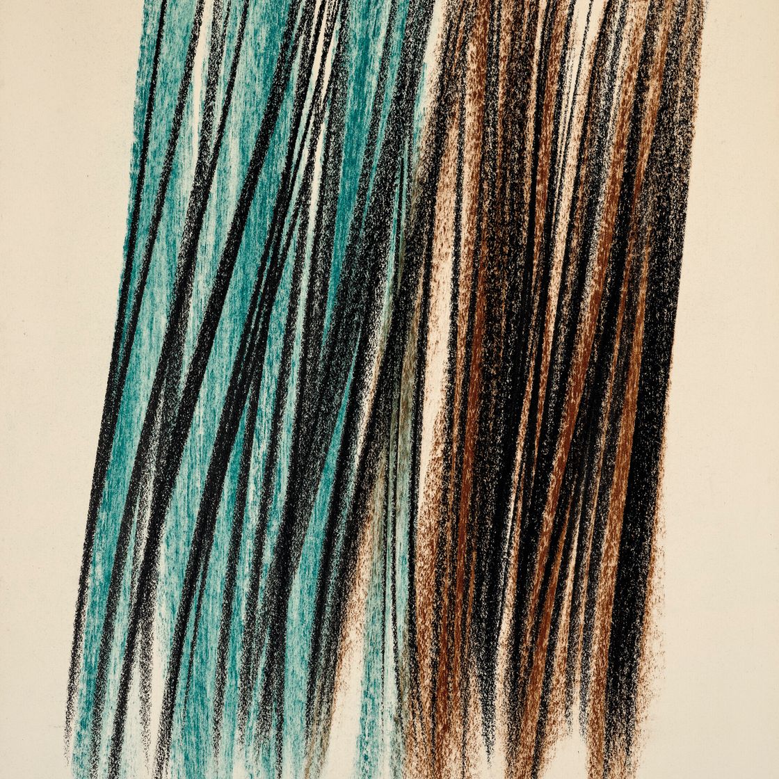 Hans Hartung — Р1960-53, изображение 1