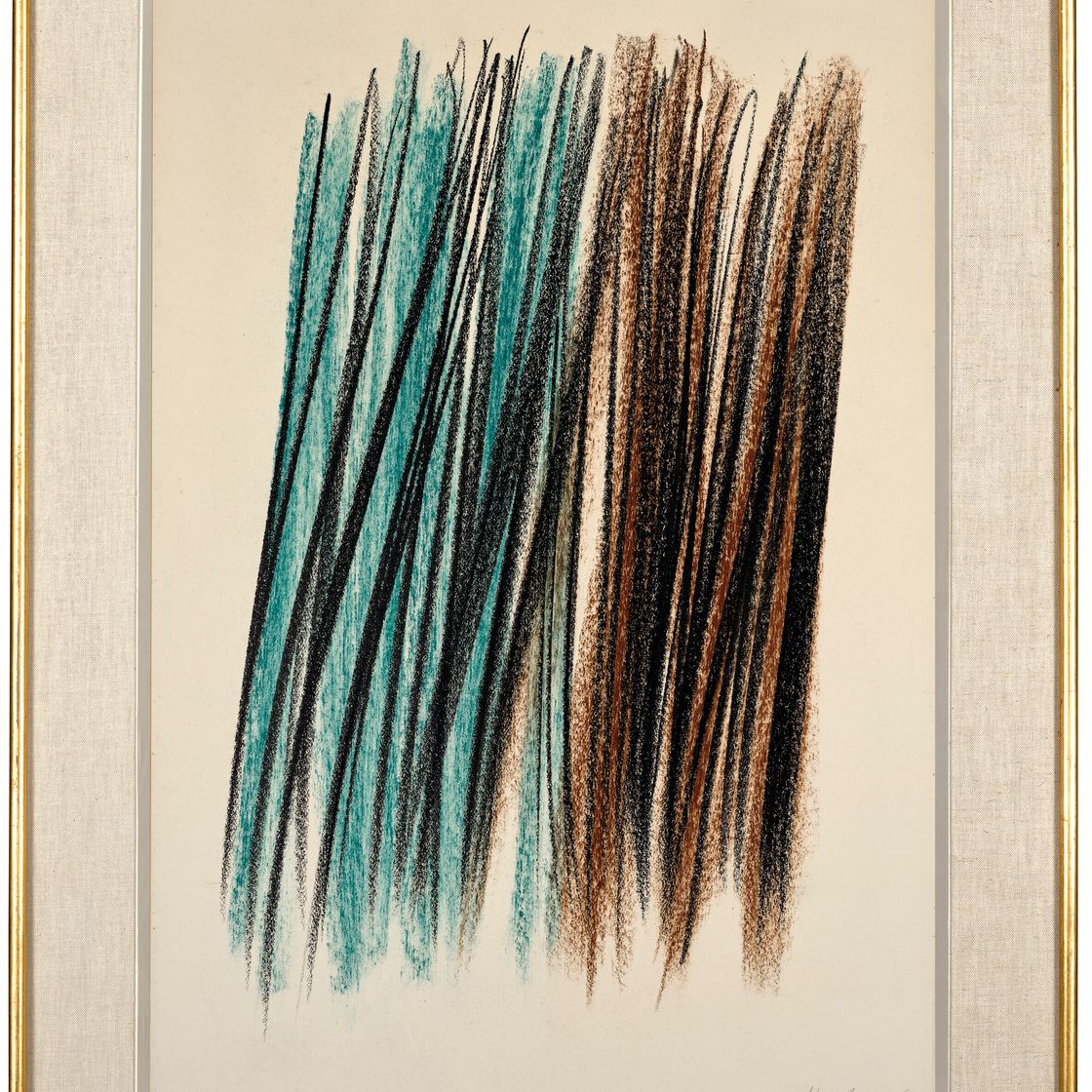 Hans Hartung — Р1960-53, изображение 4