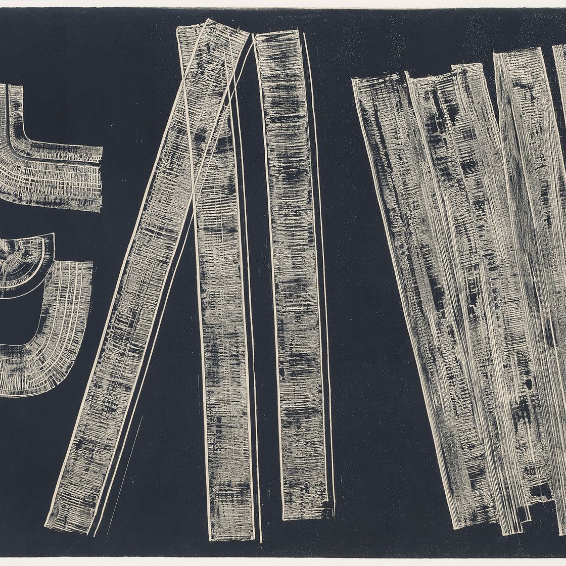Hans Hartung — G 1970-18, 19, 20, 21 (отрицательные версии), изображение 1