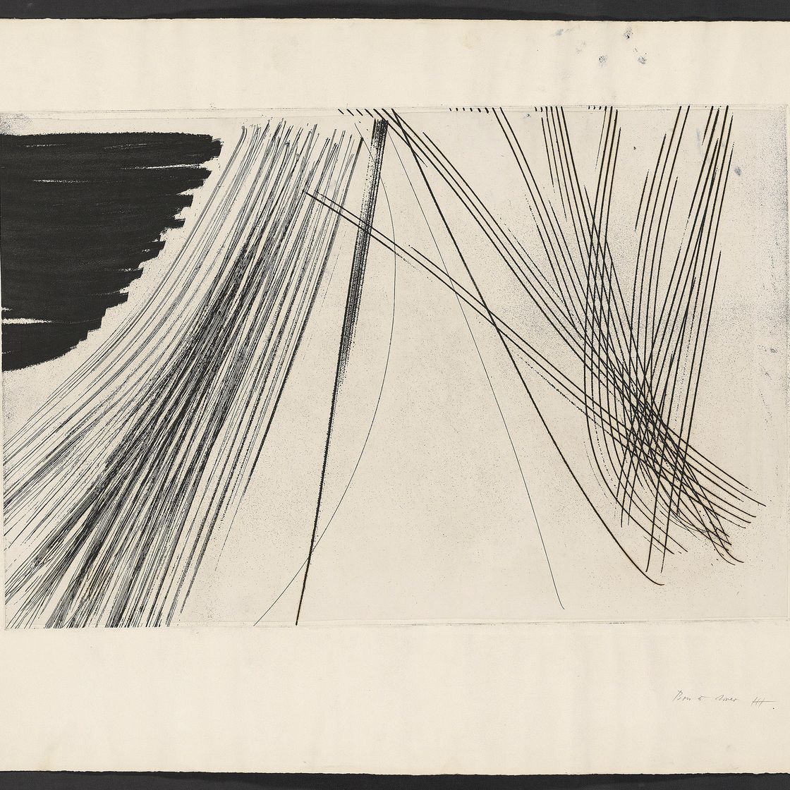 Hans Hartung — 5 агуафуэрте, изображение 3