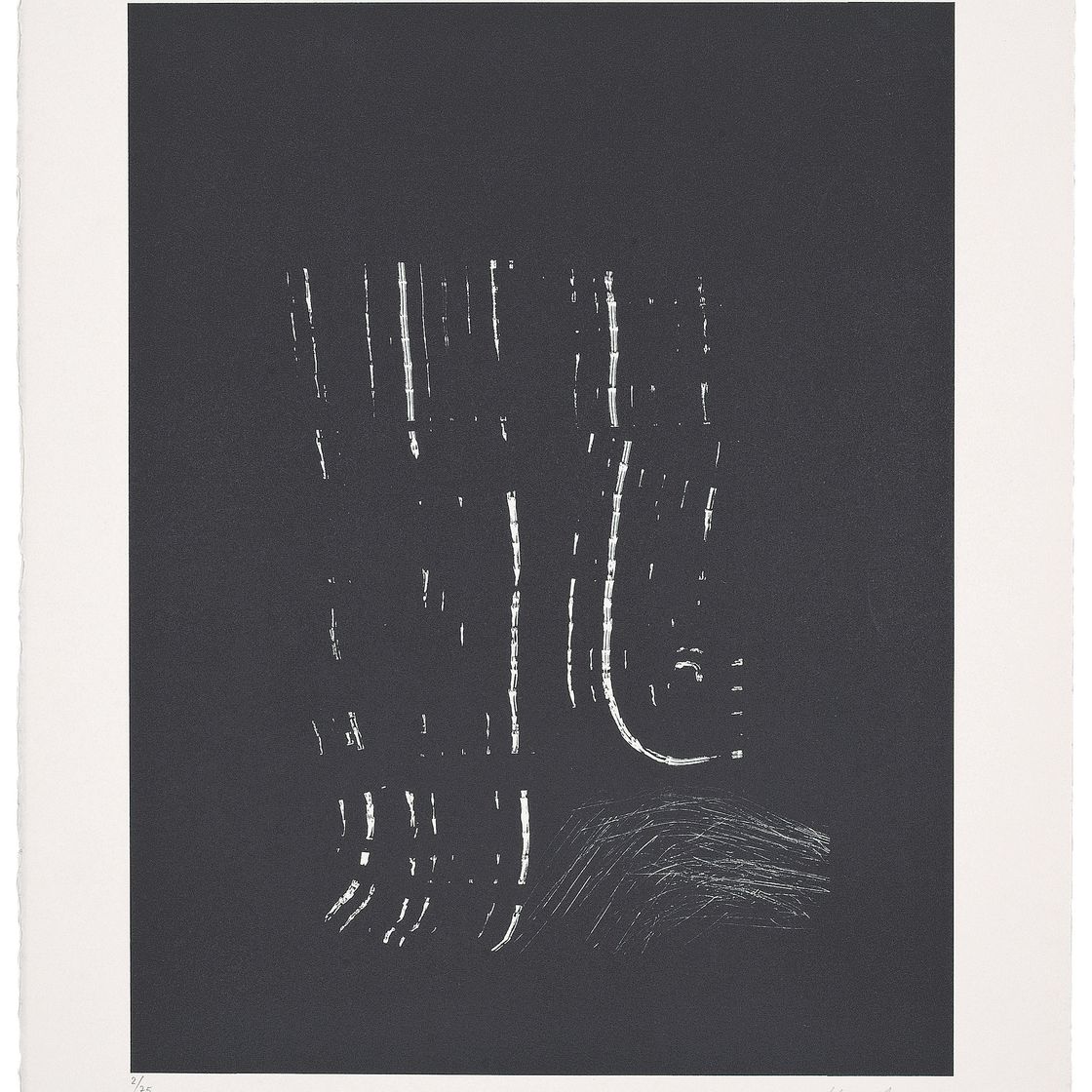 Hans Hartung — Без названия, изображение 1