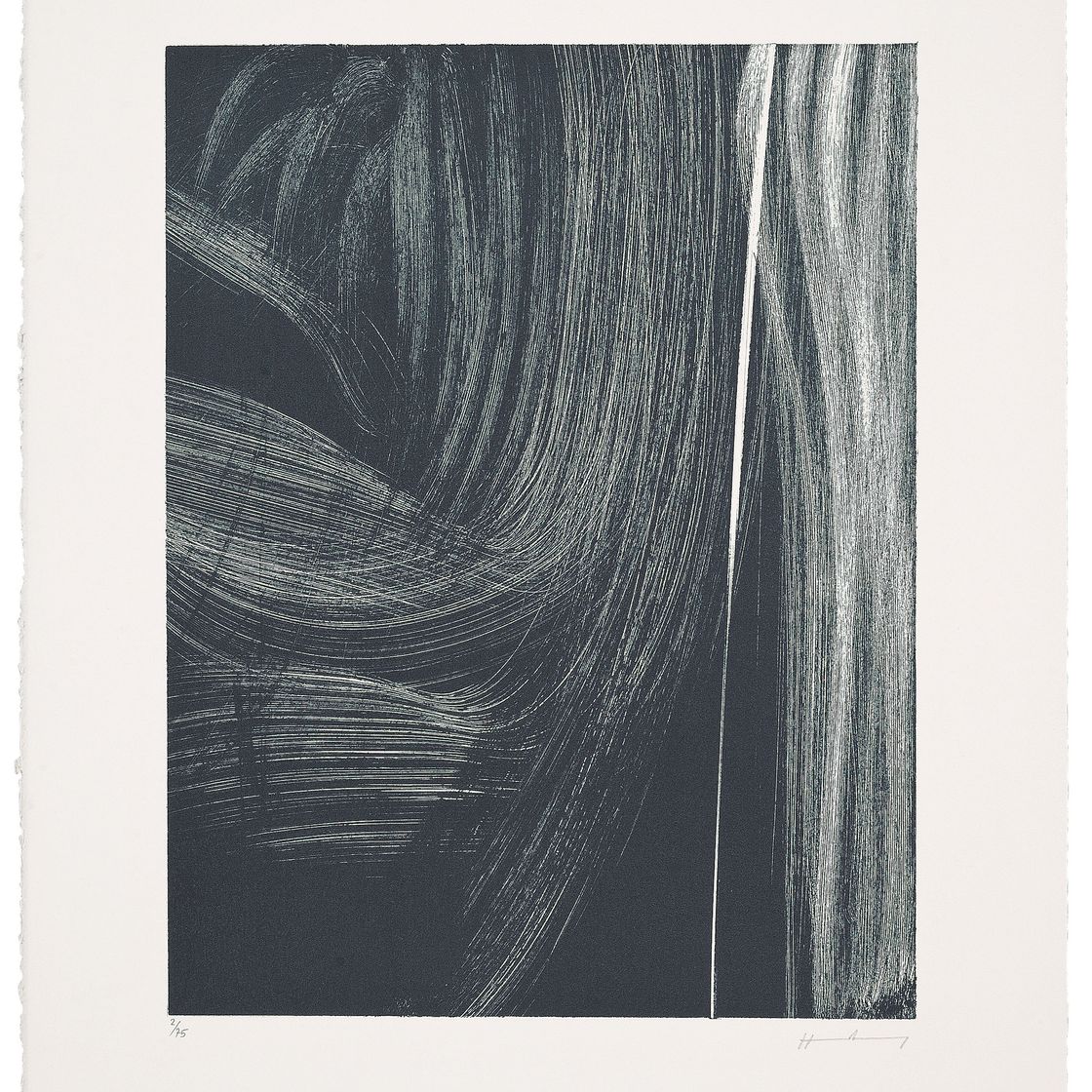 Hans Hartung — Без названия, изображение 2
